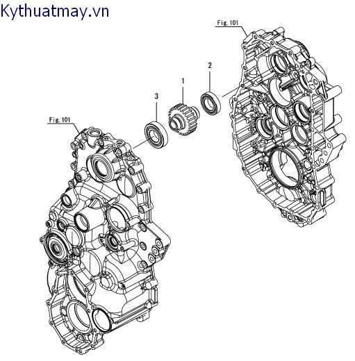 Trục truyền động di chuyển số 1